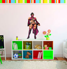 Load image into Gallery viewer, Combat Girl Decal, Combat Girl Sticker, Combat Girl Wall Decor