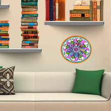 Load image into Gallery viewer, Yin Yang Mandala Decal, Yin Yang Mandala Sticker, Yin Yang Mandala Decor