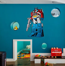 Load image into Gallery viewer, Nursery Transformer Decal, Nursery Transformer Sticker, Nursery Transformer Wall Decor