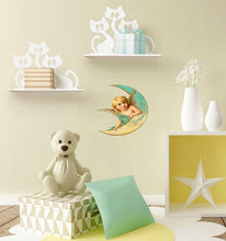 Load image into Gallery viewer, Cute Angel Decal, Cute Angel Sticker, Cute Angel Nursery Decor