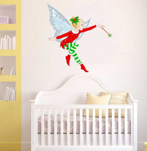 Load image into Gallery viewer, Nursery Elf Decal, Nursery Elf Sticker, Nursery Elf Wall Decor