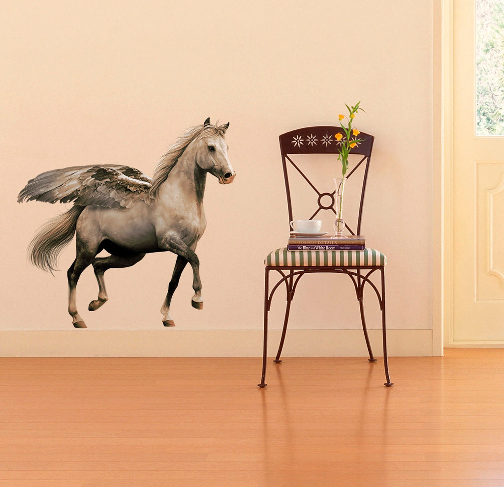 Pegasus Wall Decal, Pegasus Wall sticker, Pegasus wall decor