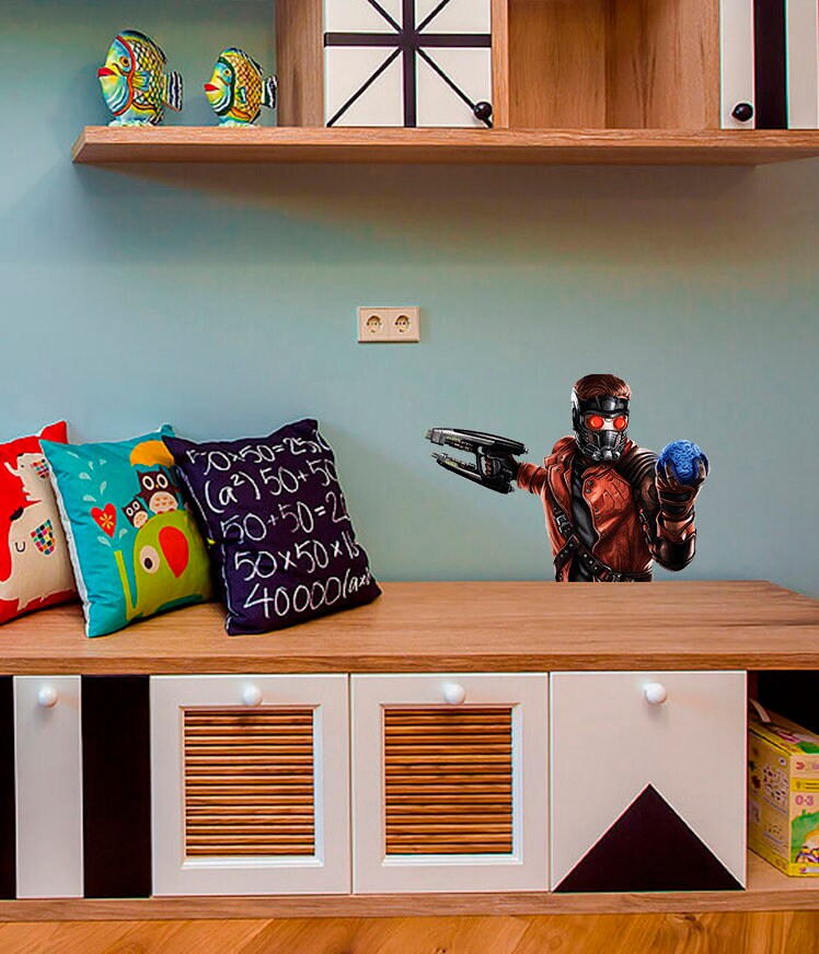 Gaming Character Decal, Gaming Sticker, Gaming Decal, Gaming Wall Decor