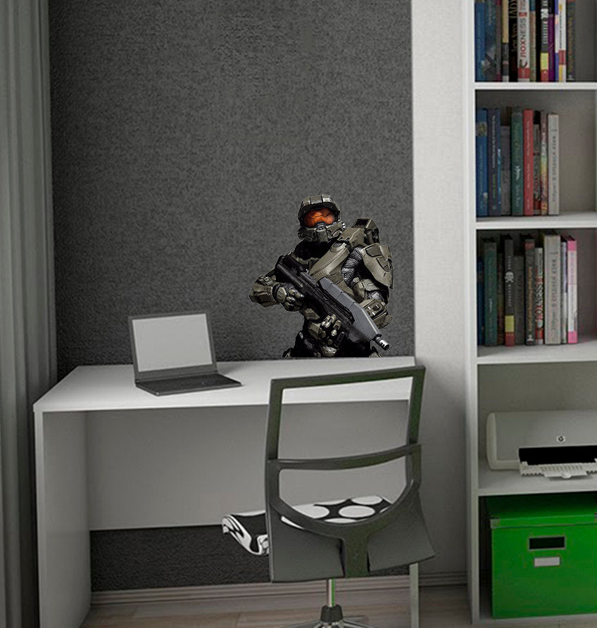 Gaming Soldier Decal, Gaming Soldier Sticker, Gaming Soldier Wall Decor