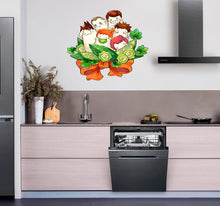 Load image into Gallery viewer, Eat Your Vegetables Decor, Veggies Kids Decal, Veggies Kids Sticker