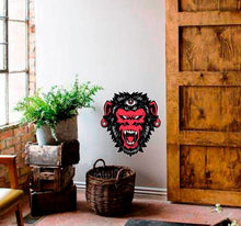 Load image into Gallery viewer, Three Eyed Monkey Decal, Monkey Sticker, Spiritual Monkey Decor