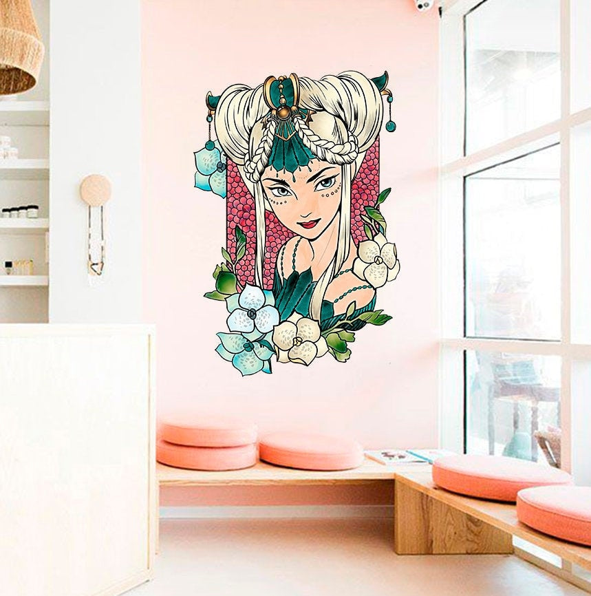 Beauty Salon Decal, Sap Decor, Spa Sticker, Spa Decal