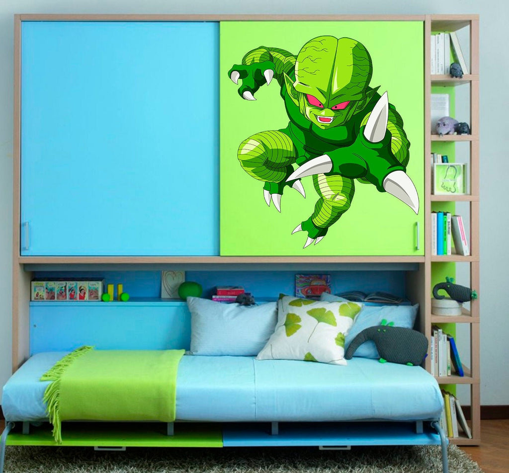 Green Monster Decal, Green Monster Sticker, Green Monster Wall Decor