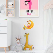 Load image into Gallery viewer, Nursery Girl Decal, Nursery Girl Sticker, Nursery Girl Wall Decor, Nursery Girl Wall Art
