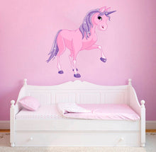 Load image into Gallery viewer, Baby Unicorn Sticker, Unicorn Nursery Decal, Unicorn Nursery Sticker, Unicorn Nursery Wall Decor