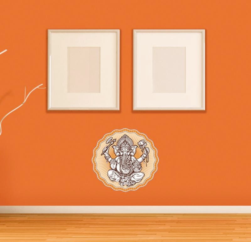 Ganesha Decal, Ganesha Sticker, Ganesha Wall Decal