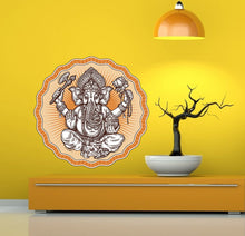 Load image into Gallery viewer, Ganesha Decal, Ganesha Sticker, Ganesha Wall Decal
