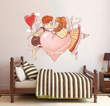 Load image into Gallery viewer, Kids Love Wall Decal, Kids Love Sticker, Boy and Girl Nursery Wall Decal
