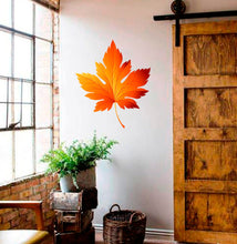 Load image into Gallery viewer, Leaf Decal, Leaf Sticker, Leaf Wall Decor, Leaf Wall Art