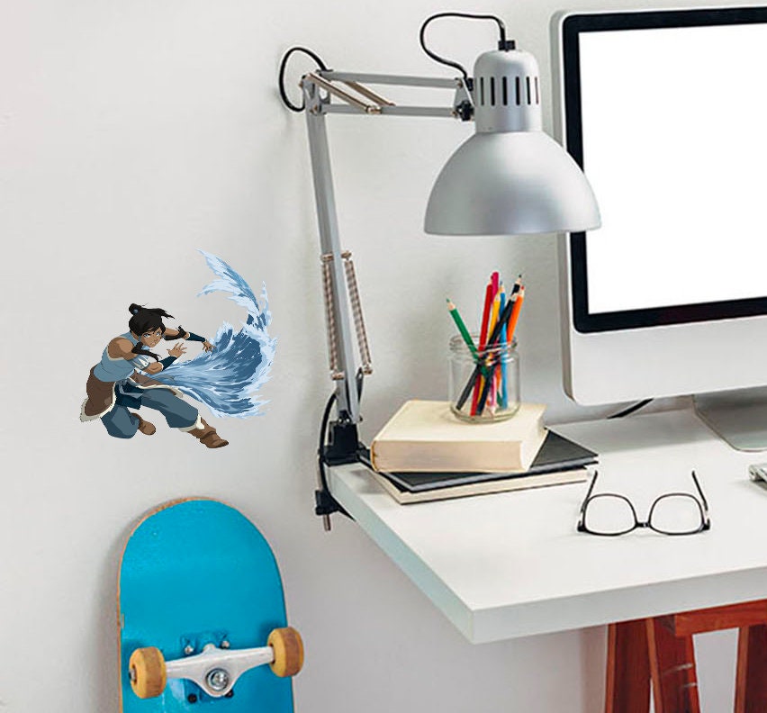 Aqua Power Anime Decal, Aqua Power Anime Sticker, Aqua Power Anime Wall Decor
