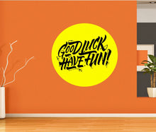 Load image into Gallery viewer, Good Luck Decal, Good Luck Sticker, Good Luck Wall Decor