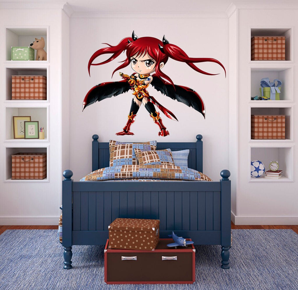 Baby Anime Decal, Baby Anime Sticker, Baby Anime Nursery Decor