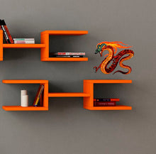 Load image into Gallery viewer, Fire Dragon Wall Decal, Fire Dragon Wall sticker, Fire Dragon wall decor