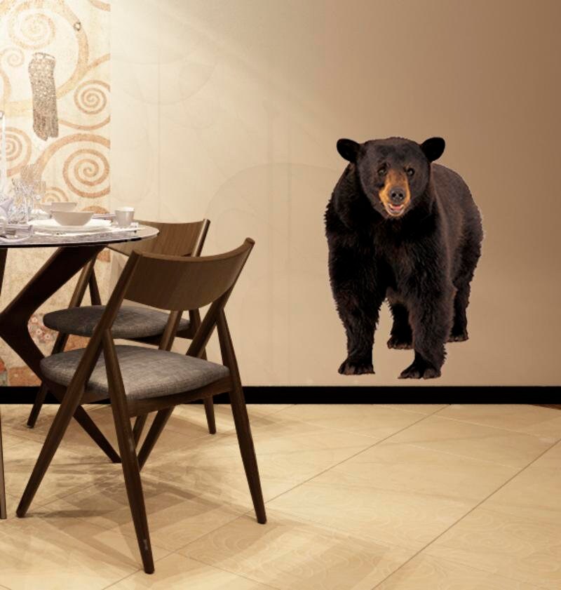 Grizzly Bear Decal, Grizzly Bear Sticker, Grizzly Bear Wall Decor, Grizzly Bear Cabin Decor