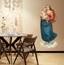 Load image into Gallery viewer, Saint Mary Decal, Saint Mary Sticker, Saint Mary Spiritual Decor, Saint Mary Church Decoration