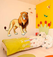 Load image into Gallery viewer, Lion Decal, Lion Sticker, Lion Wall Decor, Lion Wall Art, Lion for Nursery