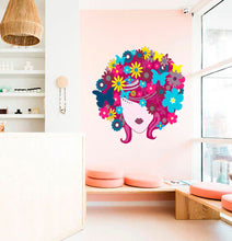 Load image into Gallery viewer, Beauty Salon Flowers Wall Decal, Beauty Salon Flowers Wall sticker, Beauty Salon Flowers wall decor