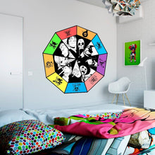 Load image into Gallery viewer, Anime Characters Decal, Anime Characters Sticker, Anime Characters Wall Decor