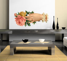 Load image into Gallery viewer, Royalty Rose Decal, Royalty Rose Sticker, Royalty Rose Wall Decor