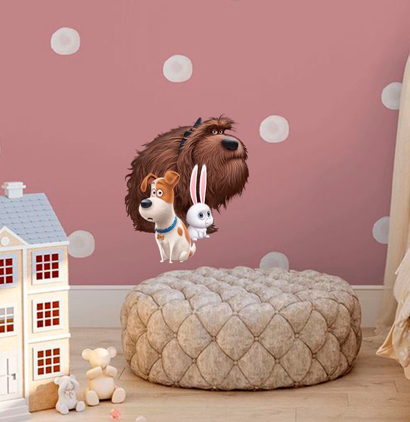 Dogs Nursery Sticker, Dogs Nursery Decal, Dogs Nursery Wall Decor