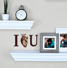 Load image into Gallery viewer, I love You Sticker, Heart Decal, Heart Sticker, Love Inspirational Decor
