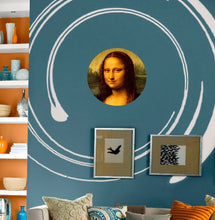 Load image into Gallery viewer, Mona Lisa Decal, Mona Lisa Sticker, Mona Lisa Wall Decor, Mona Lisa Painting
