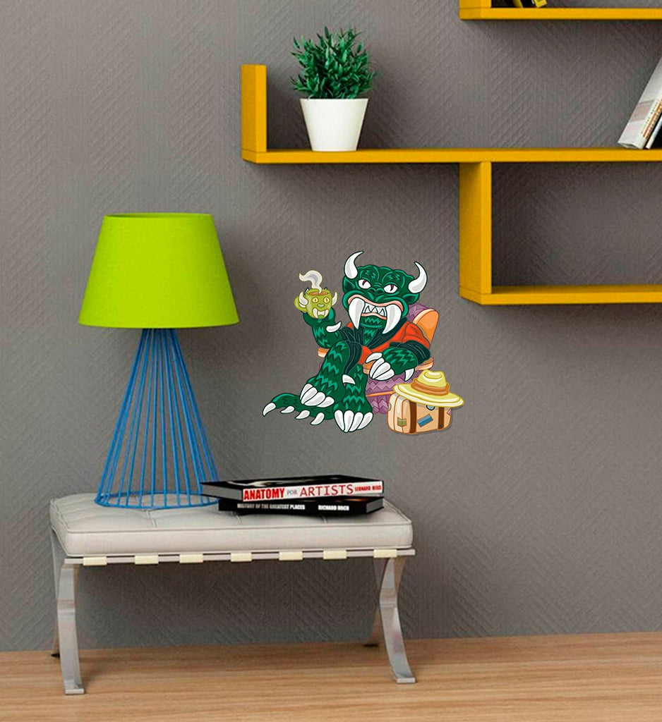 Chinese Dragon Decal, Cartoon Chinese Dragon, Chinese Dragon Wall Decor