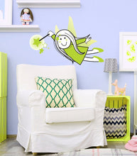 Load image into Gallery viewer, Little Fairy Sticker, Little Fairy Decal, Little Fairy Wall Art
