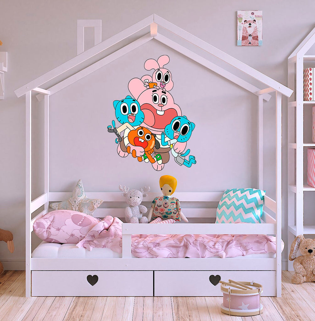Funny Animals Wall Decal, Funny Animals Wall sticker, Funny Animals wall decor