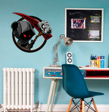 Load image into Gallery viewer, Grim Reaper Wall Decal, Grim Reaper Wall sticker, Grim Reaper wall decor
