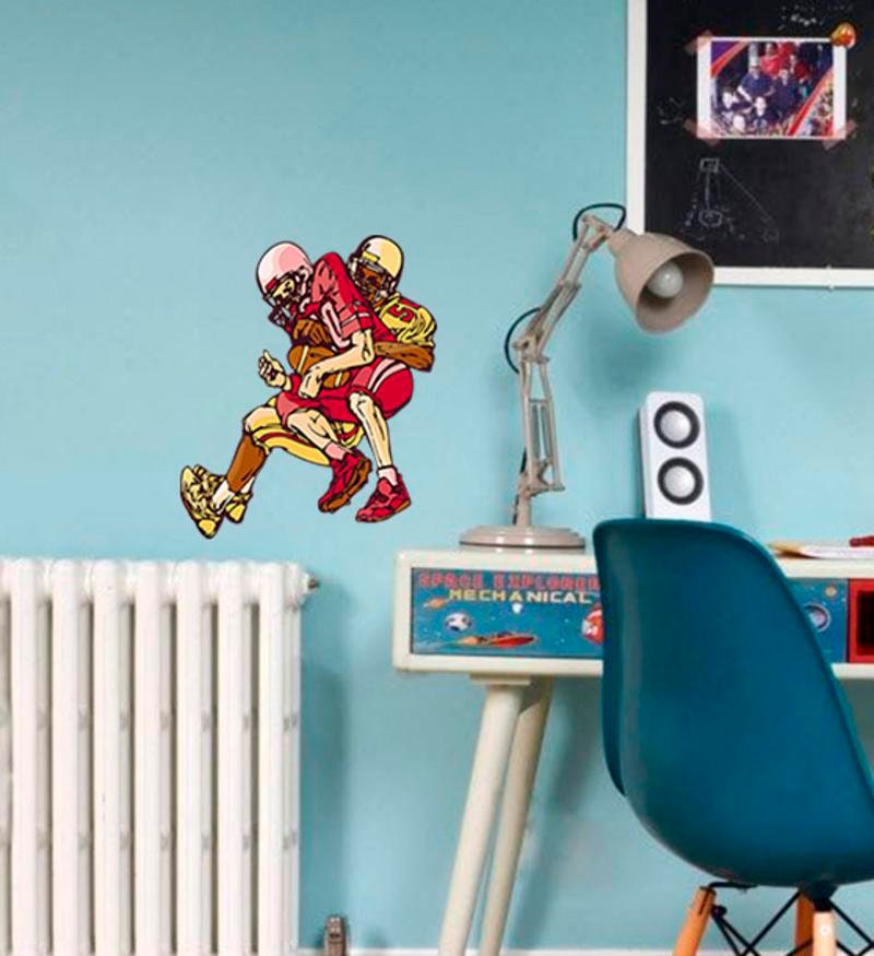 Football Players Decal, Football Players Sticker, Football Decor, Football Sticker