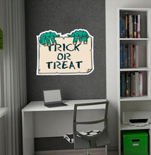 Load image into Gallery viewer, Trick Or Treat Wall Decal, Trick Or Treat Wall sticker, Trick Or Treat wall decor