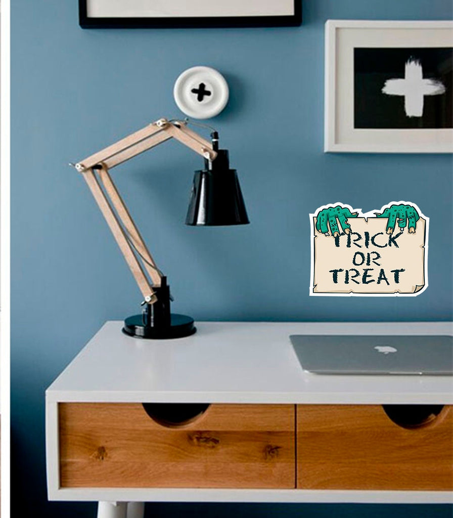Trick Or Treat Wall Decal, Trick Or Treat Wall sticker, Trick Or Treat wall decor