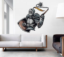 Load image into Gallery viewer, Knight Wall Decal, Knight Wall sticker, Knight wall decor