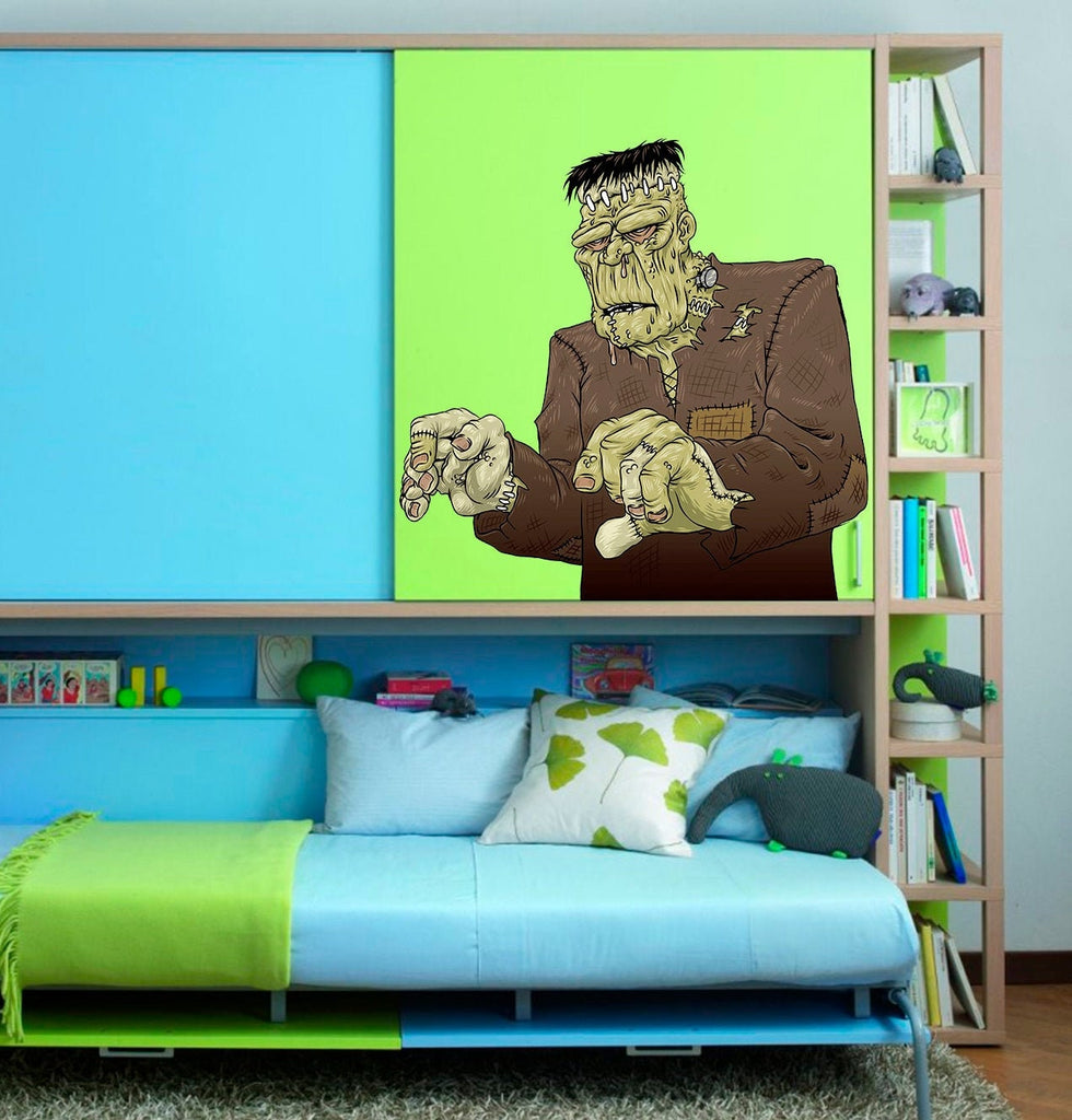 Frankenstein Decal, Frankenstein Sticker, Frankenstein Wall Decor, Frankenstein Wall Art
