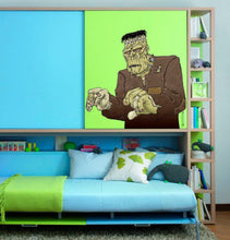 Load image into Gallery viewer, Frankenstein Decal, Frankenstein Sticker, Frankenstein Wall Decor, Frankenstein Wall Art