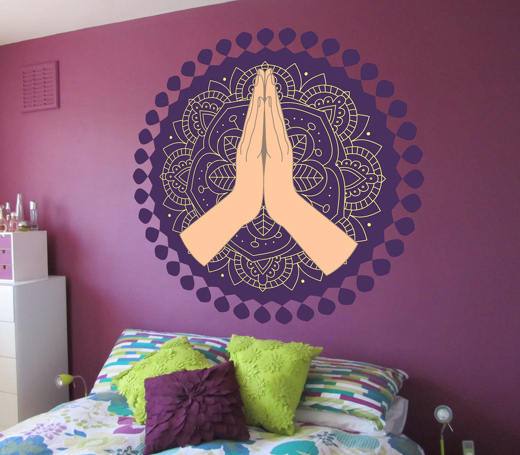Hamsa Mandala Decal, Hamsa Sticker, Hamsa Decal