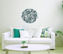 Load image into Gallery viewer, Boho Flowers Wall Decal, Boho Flowers Wall sticker, Boho Flowers wall decor