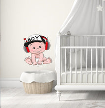 Load image into Gallery viewer, Little Boy Wall Decal, Little Boy Wall sticker, Little Boy wall decor