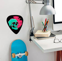 Load image into Gallery viewer, Green Skull Decal, Green Skull Sticker, Green Skull Wall Decor