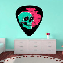 Load image into Gallery viewer, Green Skull Decal, Green Skull Sticker, Green Skull Wall Decor