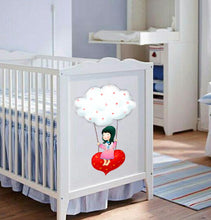 Load image into Gallery viewer, Little Girl Nursery Decal, Nursery Sticker, Nursery Wall Art