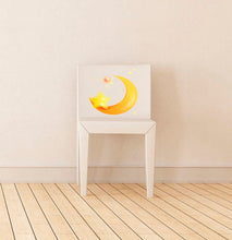 Load image into Gallery viewer, Moon and Stars Nursery Decal, Moon and Stars Nursery Sticker, Moon and Stars Wall Decor