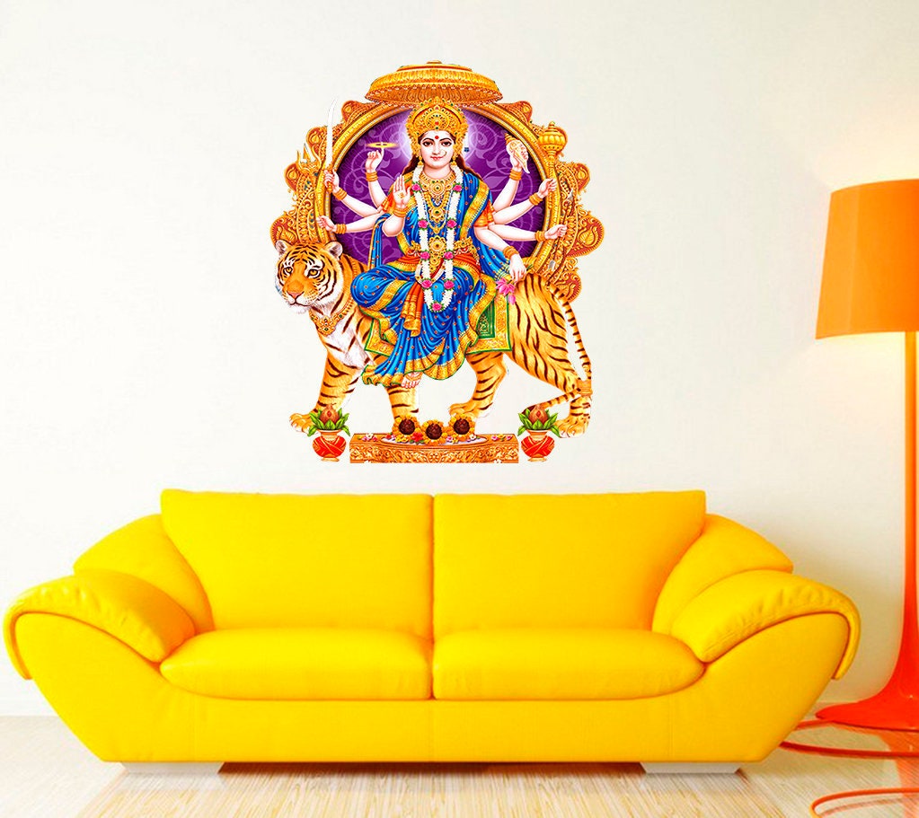 Lakshmi Decal, Lakshmi Sticker, Lakshmi Wall Decor