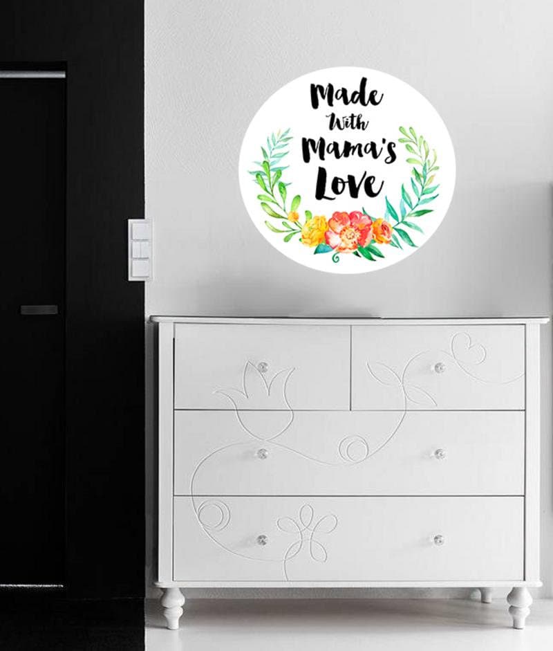Made with Mama's Love Decal, Mama's love sticker